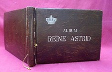 Chocolat Côte d'OR - Album Reine ASTRID - 166 images chromos en 11 séries...