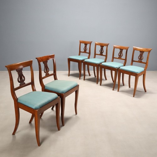 Chaises empire anciennes noyer - empire,