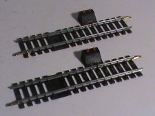 lot 2 rails HO JOUEF/ 4852/LOT 2 RAILS DE COULURE /2 BOUTONS ROUGE/ OCC