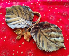 Vide poche noyer en bronze