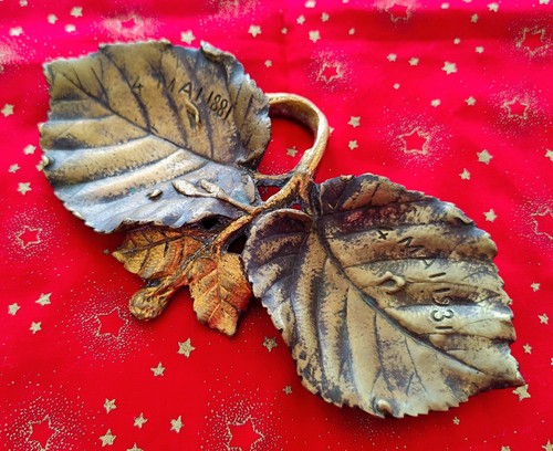 Vide poche noyer bronze - poche,