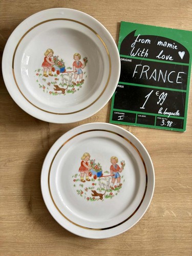Assiettes vintage bavaria - 2,