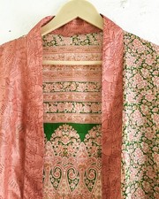 Veste Kimono Courte en Soie