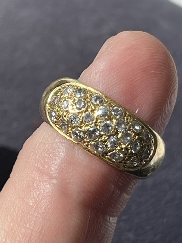 Bague jonc bombée - or, 18k
