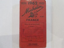 ANCIEN GUIDE MICHELIN  1962