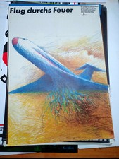 Affiche Vol à travers le feu