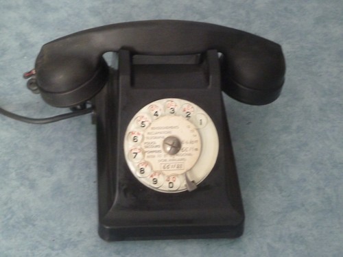 Telephone ptt en bakelite - telephone,