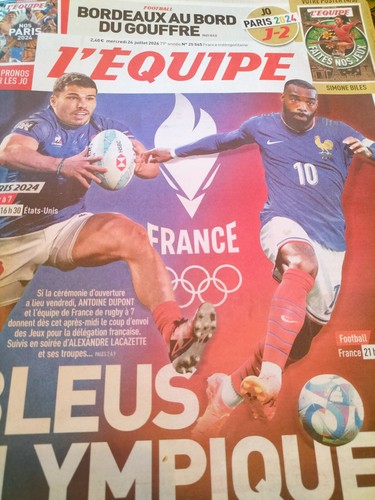 Equipe juillet 2024 - juillet, la