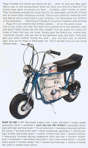 Rupp 500 vintage mini - vintage, bike