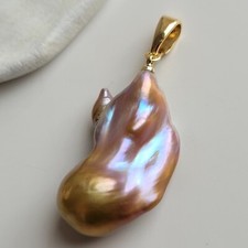 pendentif pl or jaune 18ct