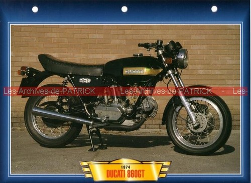 Ducati 860 1974 fiche - ducati,