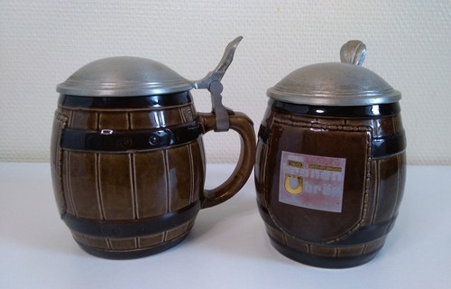 Paire chopes bière - bière, kronen