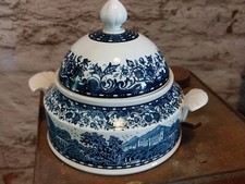 Villeroy & Boch Blue Castle Sugar Bowl
