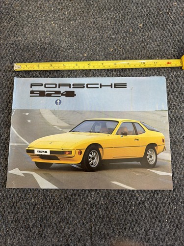 1977 porsche 924 dealer sales - porsche,