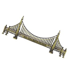  Metal Craft Golden Gate Bridge Decoration Ménage Vintage Bridge Statue Table