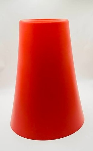 Ikea vase pvc rouge orange - pvc, rouge/orange