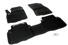 3D Tapis De Sol En Caoutchouc Pour Peugeot 4007 2007-2013 4-Pcs Exclusive