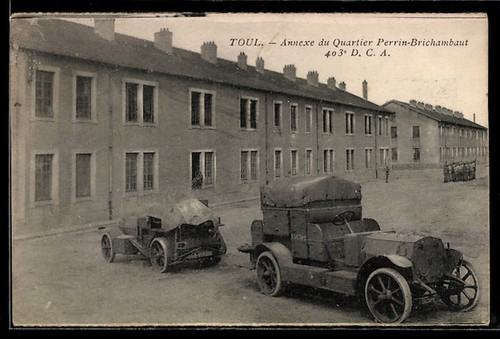 Cpa toul annexe quartier - toul,,