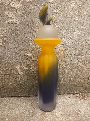 Flacon verrerie art toul - d'art, de