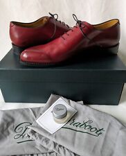PARABOOT HARMONIE CHAUSSURES DERBIES LIS DE VIN CUIR POINTURE 7,5 (41,5) NEUVES