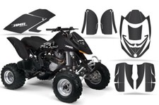 Kit De Graphismes Pour Can-Am Bombardier DS650 DS 650 08-15 EN CARBONE IMPRIMÉ