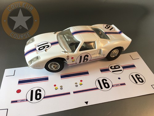 Stickers pour ford gt40 - stickers, #16