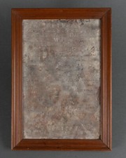 Pierre gravée ardoise datée