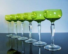 ANTIQUE LARGE 1 CRYSTAL GLASS COLOR BALLOON SHAPE VAL ST LAMBERT SIGN