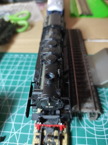 Train locomotive vapeur - train, ho