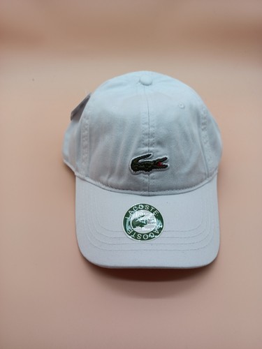 Casquette lacoste blanche - casquette,