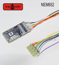tOm Décodeur Lokommander II mini DCC 9 fils 8P - Railcom ABC