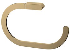 Porte Serviette Salle De Bain Or Ovale Nature