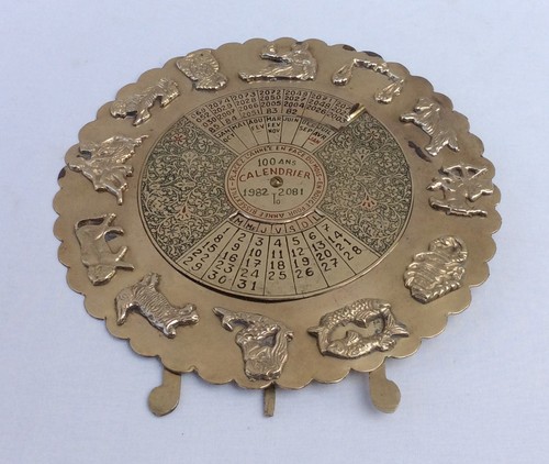 Calendrier perpetuel 100 ans - calendrier,