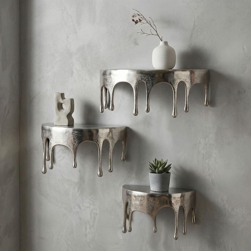 étagère murale aluminium - Étagère,