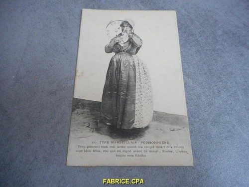 Cpa marseillais type - cpa,