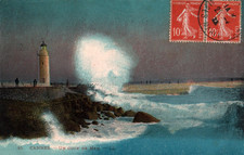 CPA 06 CANNES - Un Coup de Mer