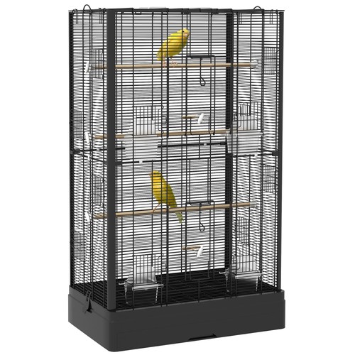 Pawhut cage oiseaux - cage,