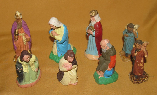 Santons crèche lot - , de