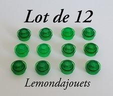 Lot de 12 Lego 4073 Plat Rond