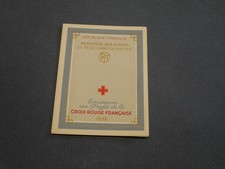 FRANCE CARNET CROIX ROUGE 1959
