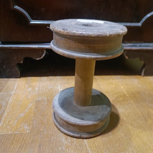 Ancienne bobine bois - en,