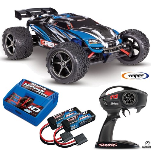 Traxxas revo 4x4 - e-revo, bleu