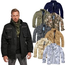 Brandit M-65 Giant Veste Militaire Extérieur Parka Veste D'Hiver Anorak Capuche
