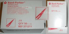 ASPEN BARD-PARKER 11 Stainless Steel Surgical Tissue Blades 371211 50/BX USA