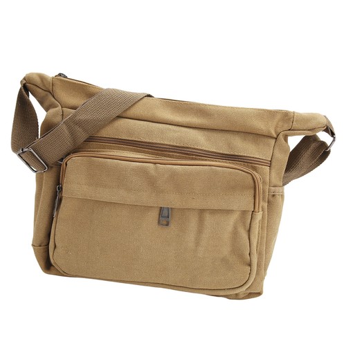 Sac messenger canvas khaki - sac,