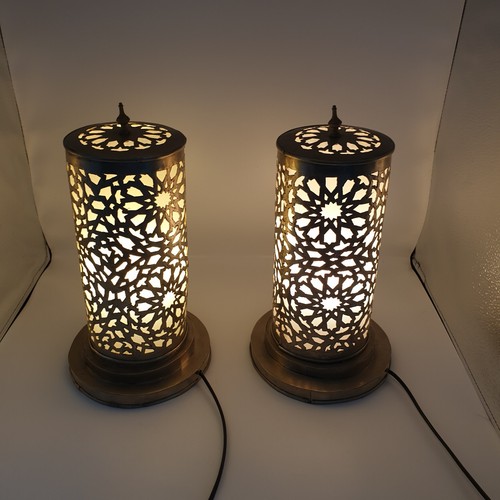 Lot lampes décoratives - lot, métal