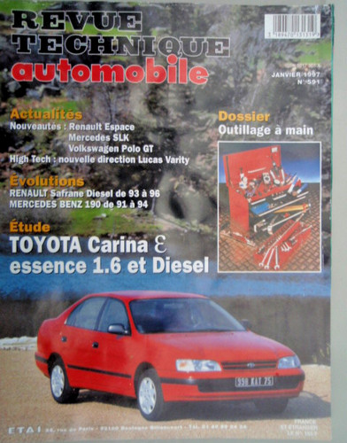 Revue technique toyota carina - revue,
