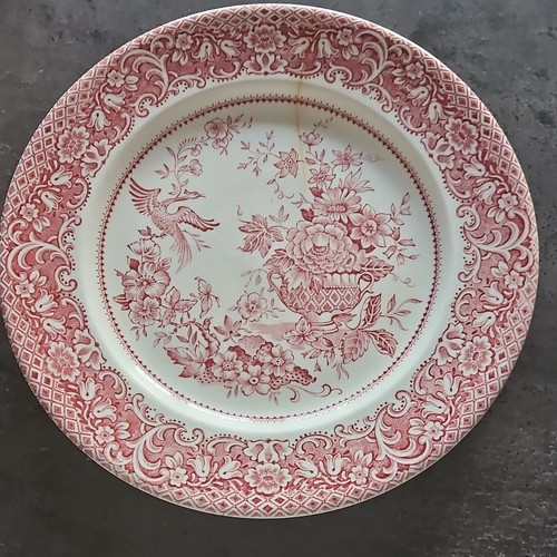 Assiette ironstone décor
