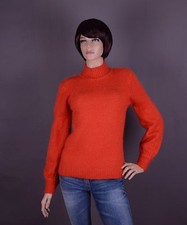 Pull femme Angora, couleur : orange et taille : M ou L (au choix)