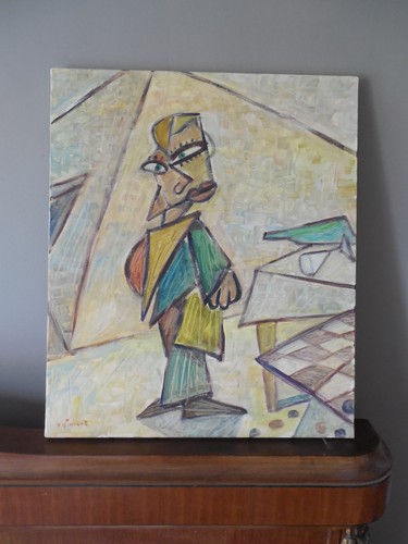 Tableau cubiste hst - cubiste, de